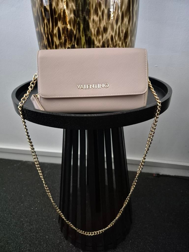 Valentino crossbody tas, Ophalen of Verzenden, Nieuw, Beige, Schoudertasje