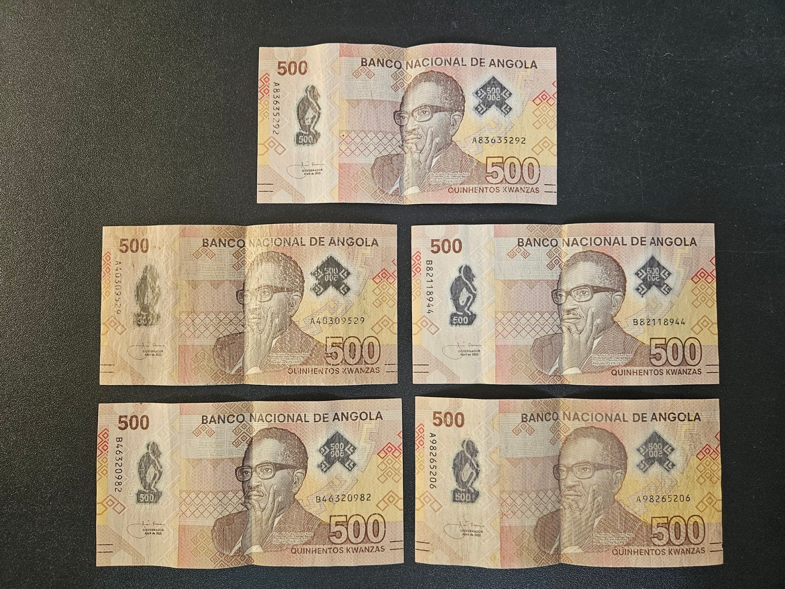 Angola pick W161 2020 per stuk, Postzegels en Munten, Verzenden, Overige landen, Los biljet