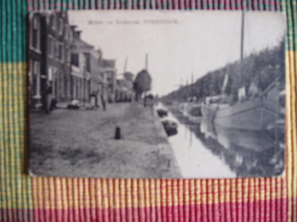 Gorredijk. Molen- en Kerkewal., Verzamelen, Ansichtkaarten | Nederland, Ophalen of Verzenden, Voor 1920, Gelopen, Friesland