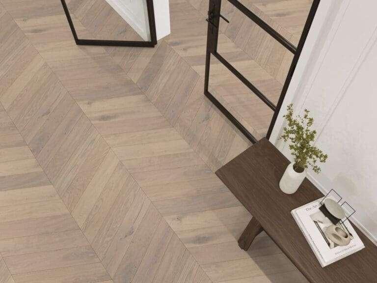 Hongaarsepunt Lamel Parket Rustiek wit - vooraf geolied, Parket, Hongaarsepunt lamel parket, 75 m² of meer, Nieuw