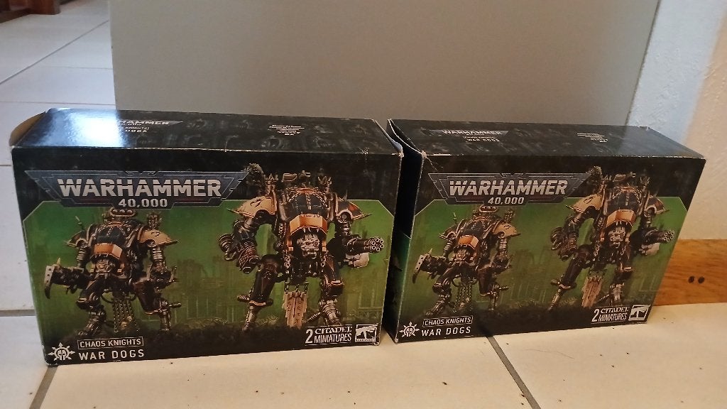 Warhammer 40k Chaos Knights War Dogs, Verzenden, Nieuw, Warhammer 40000, Figuurtje(s)