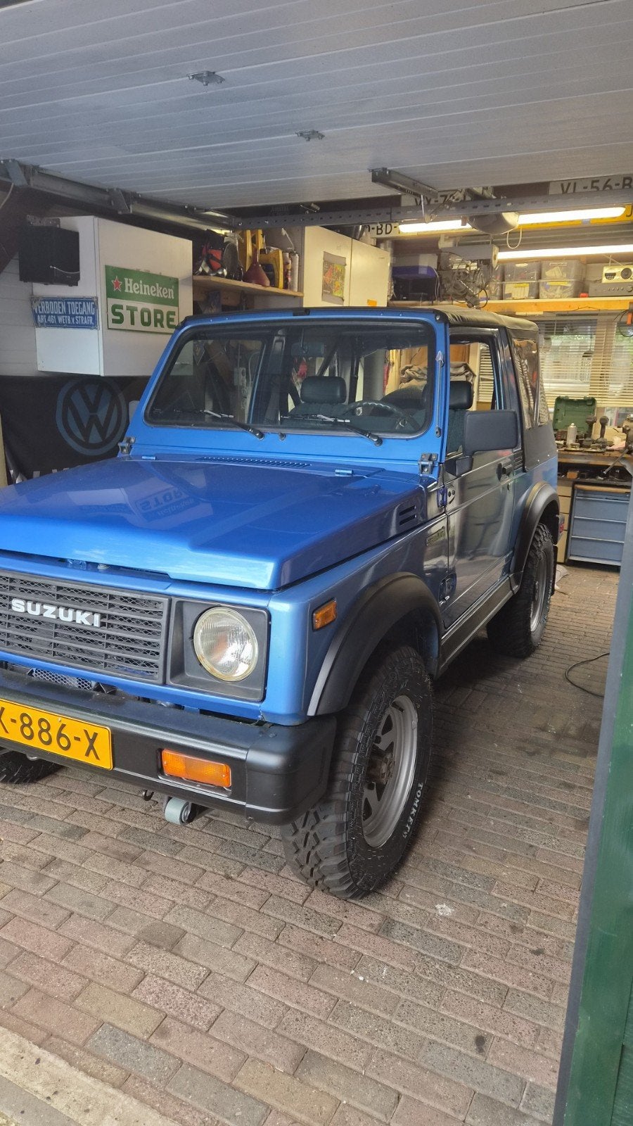 suzuki samurai sloper gezocht, Ophalen, Suzuki, Motorkap