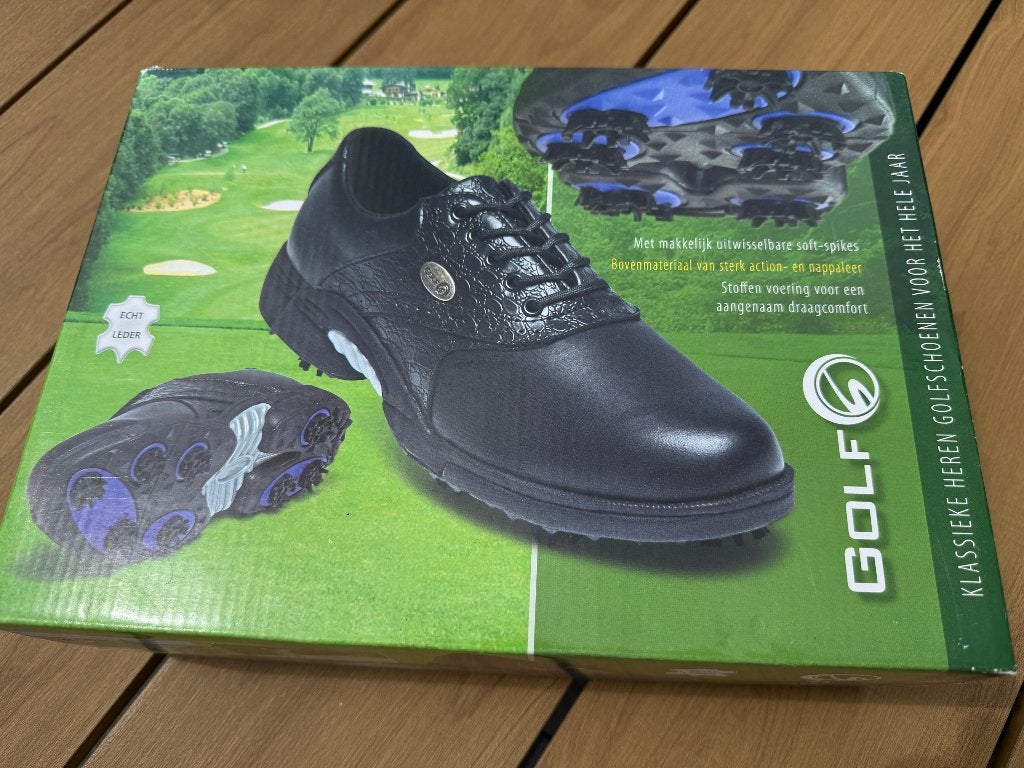 Heren golfschoenen (zwart) - Maat 44, Ophalen, Nieuw, Schoenen, Overige merken