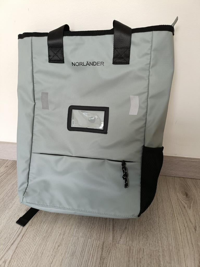 Norlander rugtas mintgroen, Ophalen of Verzenden, Nieuw
