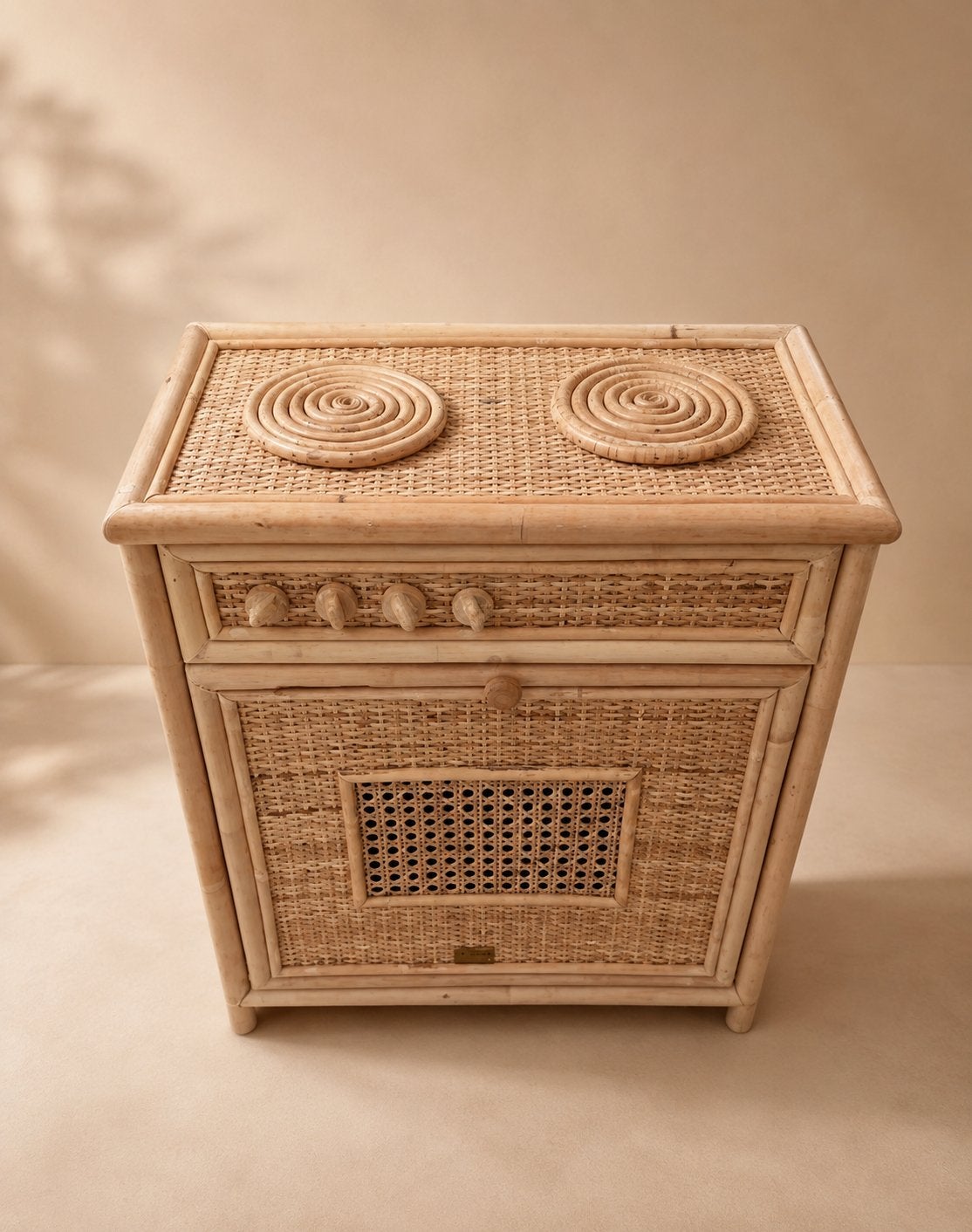 Rotan Speelkeuken - Zo goed als nieuw!, Ophalen, Zo goed als nieuw, Overige materialen, Speelkeuken
