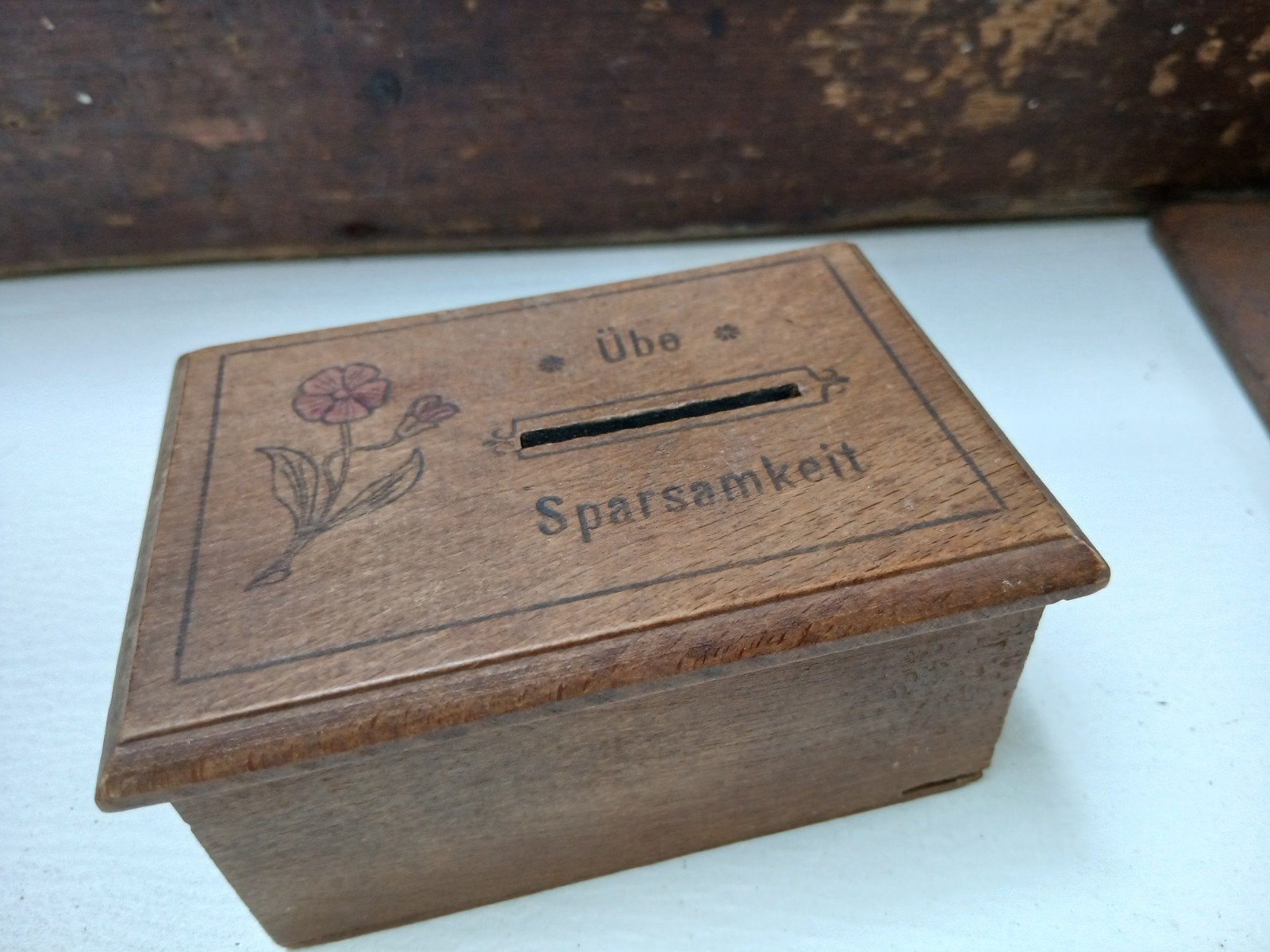 Oud Duits spaarkistje, Ophalen of Verzenden