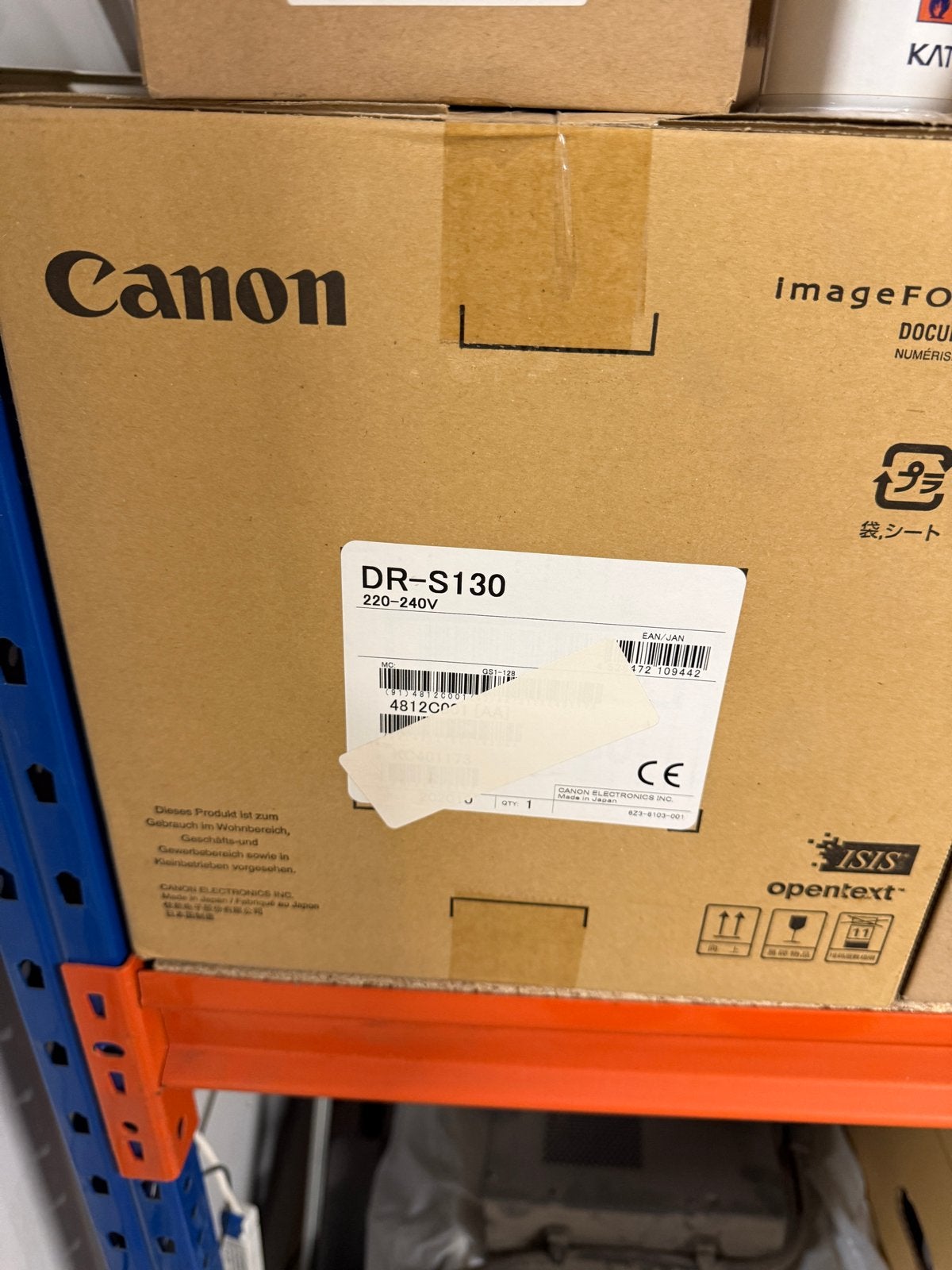 Canon imageFORMULA DR-S130 Documentscanner - Nieuw in doos!, Ophalen of Verzenden, Nieuw, Documentscanner