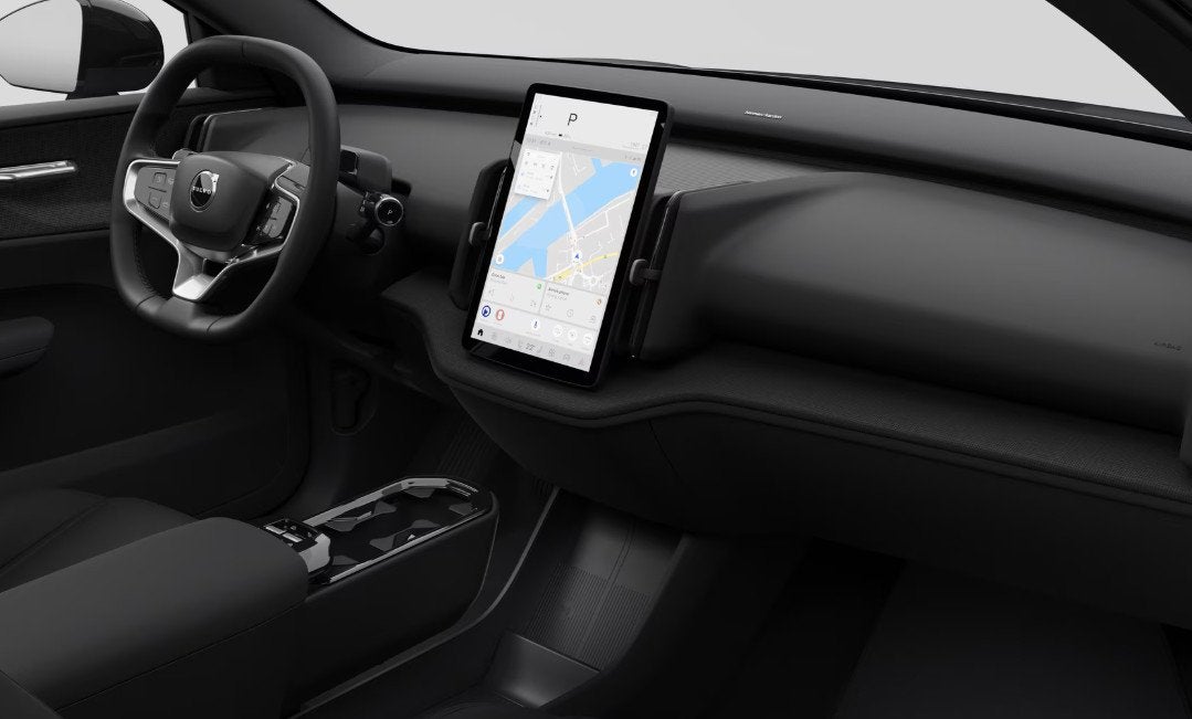 Volvo EX30 P5 Long Range Plus Europa 69 kWh | Adaptive Cruis, Auto's, Automaat, Achterwielaandrijving, Zwart, Verwarmde buitenspiegels