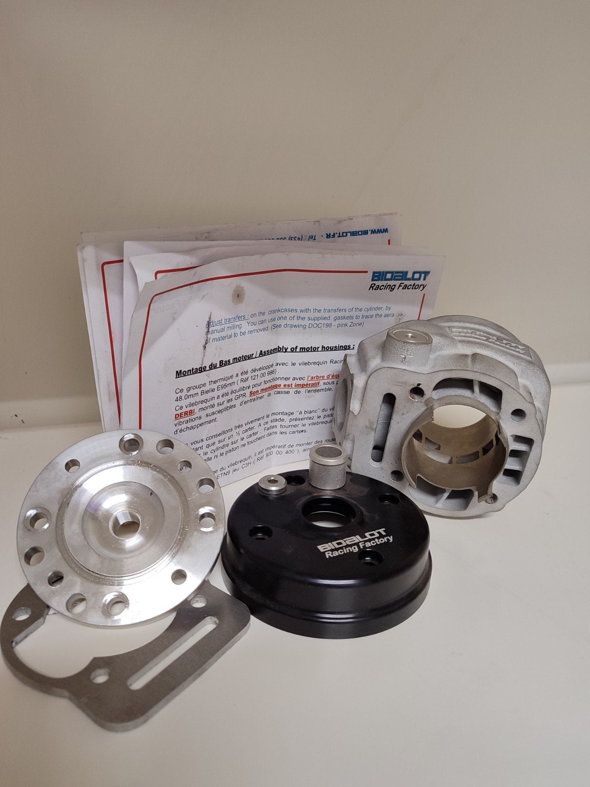Bidalot Racing Factory 96cc Cilinderkit Derbi E3/E5, Ophalen of Verzenden, Nieuw, Cilinder, Bidalot