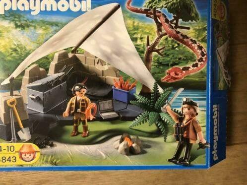 2 sets playmobil dierenkliniek en schattenjagers, Kinderen en Baby's, Speelgoed | Playmobil, Ophalen of Verzenden, Zo goed als nieuw