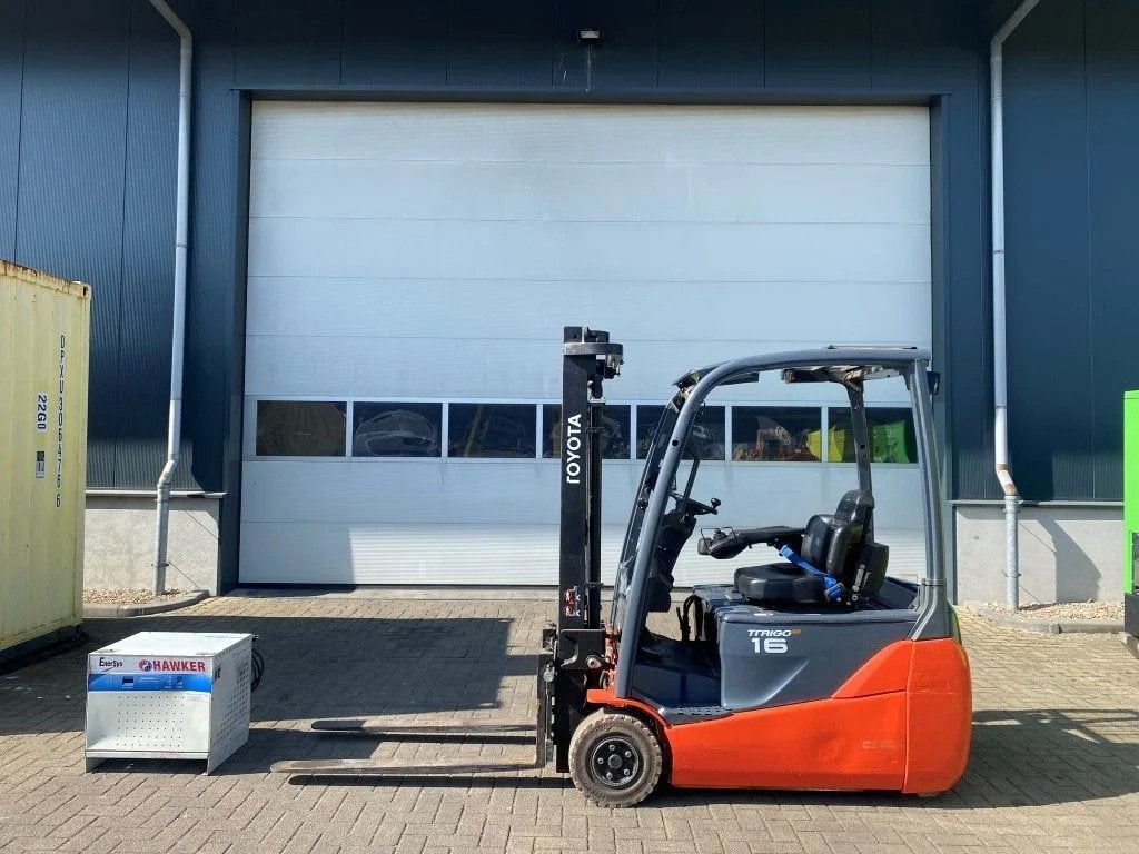 Toyota Traigo 16 1.6 ton Duplex Freelift Elektra Heftruck, Zakelijke goederen, Machines en Bouw | Heftrucks en Intern transport