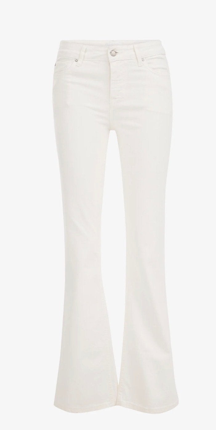 WE flared jeans, Ophalen of Verzenden, Zo goed als nieuw, Meisje, Broek