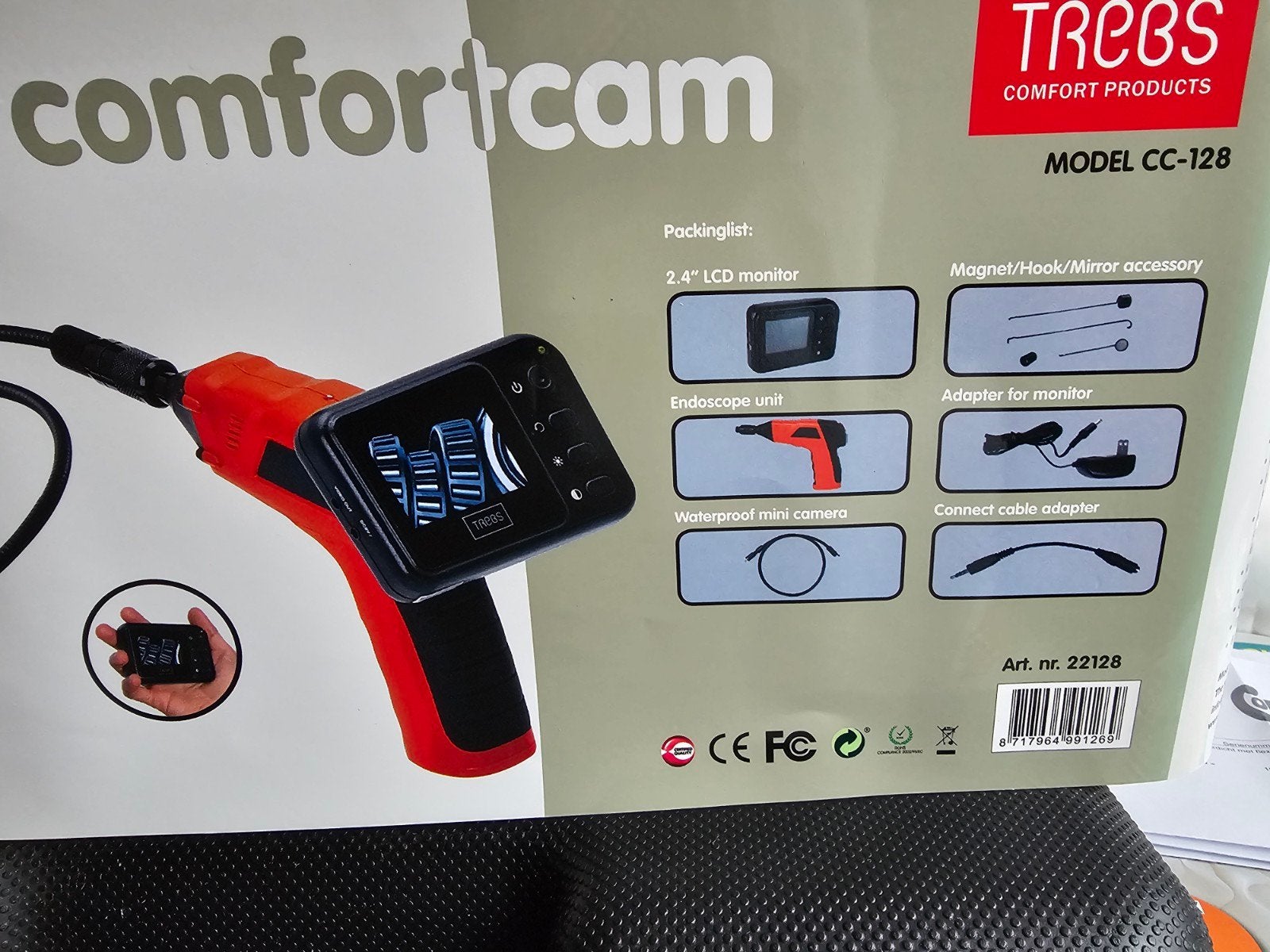 TREBS Comfortcam Endoscoop Camera, Ophalen of Verzenden