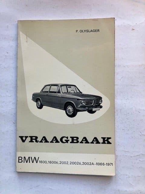 BMW Vraagbaak 1600, 1600ti, 2002, 2002ti, 2002A  (1966-1971), Ophalen of Verzenden