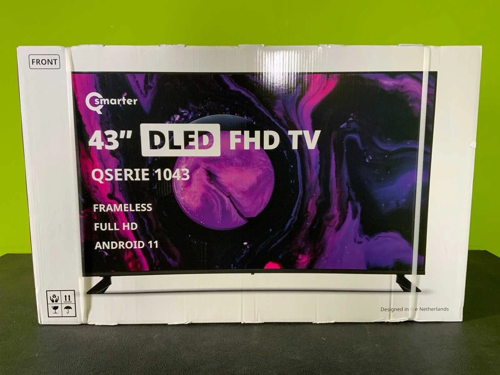 Qsmarter 43 inch smart tv nieuw in doos, Overige merken, 50 Hz, Nieuw, Ophalen of Verzenden