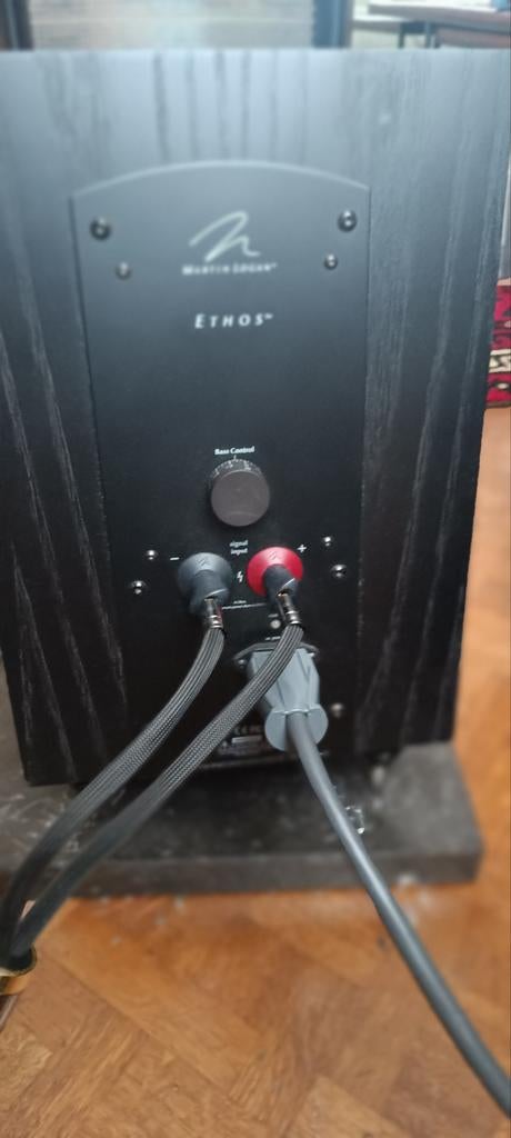 Martin Logan Ethos speakers, Overige merken, Ophalen of Verzenden, Zo goed als nieuw, 120 watt of meer