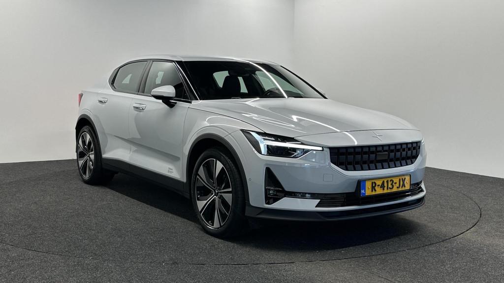 Polestar 2 Long Range Single Motor|SOH 92 %| 78 kWh 360 CAME, Polestar 2, Stof, Gebruikt, Zwart