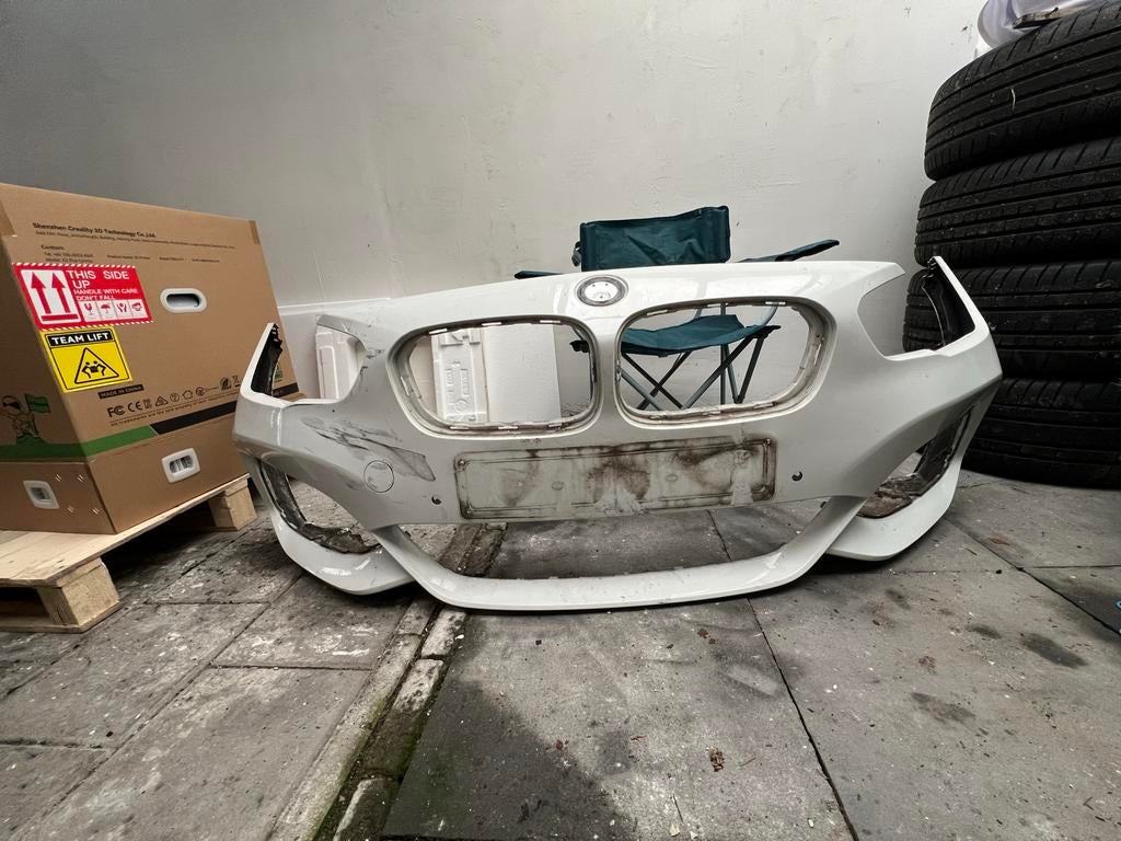 Voorbumper BMW F20 F21 LCI - Gebruikt, Auto-onderdelen, Carrosserie en Plaatwerk, Gebruikt, Voor, Ophalen of Verzenden, Bumper