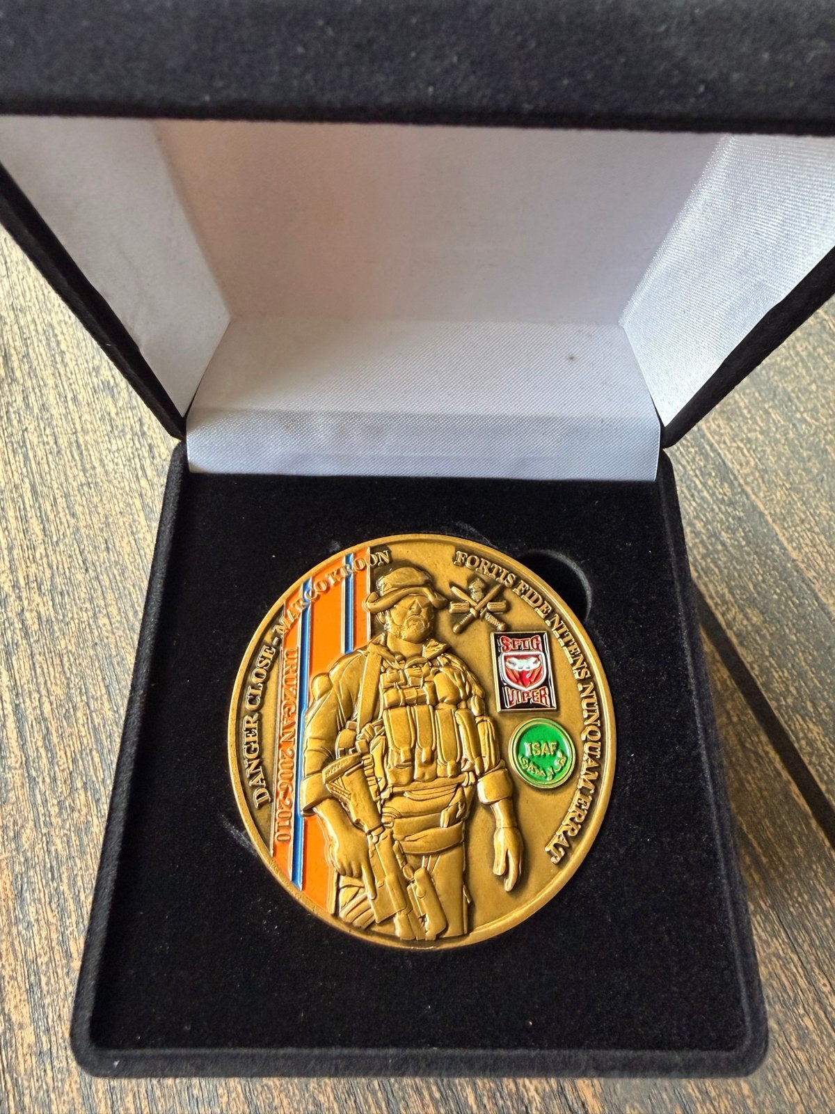 Militaire Herdenkingsmunt KCT Marco Kroon, Verzamelen, Ophalen of Verzenden, Landmacht, Nederland