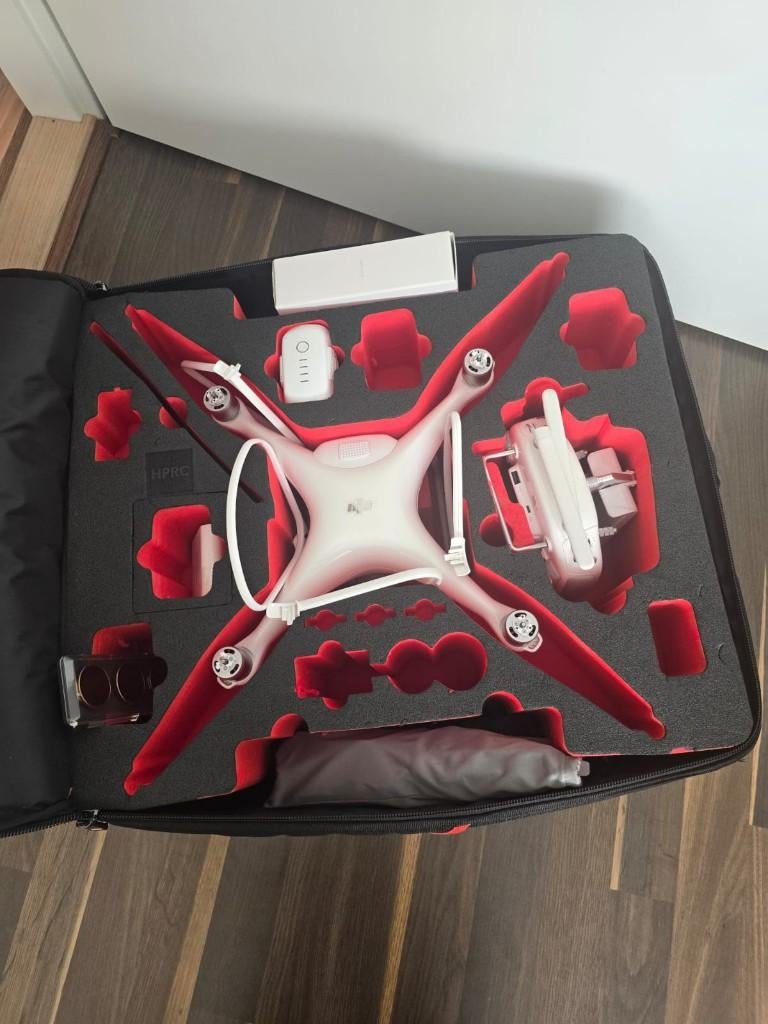DJI Phantom 4 Pro, Audio, Tv en Foto, Drones, Zo goed als nieuw, Cameradrone, Topkwaliteit, DJI, 900 gram tot 4 kilo, 15 tot 30 minuten