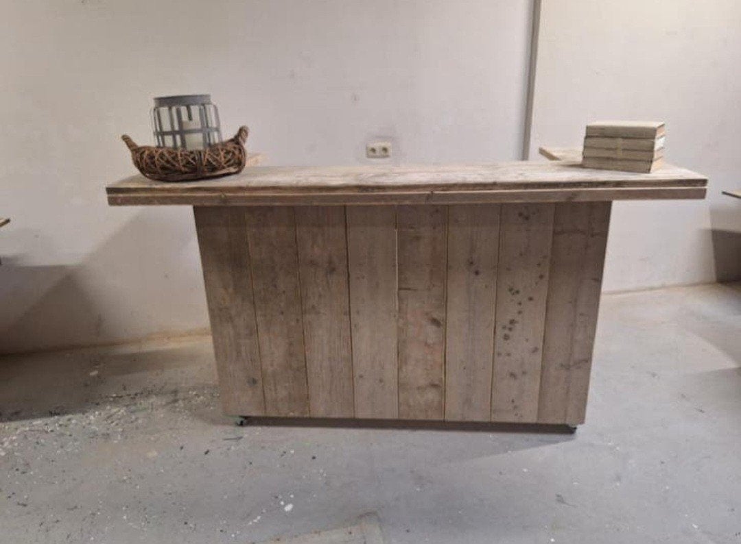 Steigerhout Douglas balie toonbank bar koffie bar, Ophalen of Verzenden