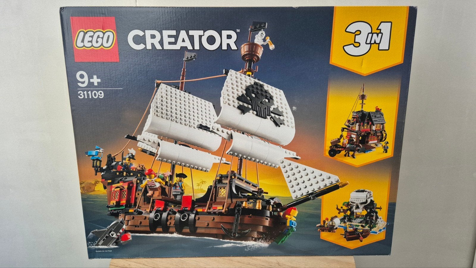 Lego Creator 31109 Piratenschip 3-in-1 - Nieuw in doos, Kinderen en Baby's, Ophalen, Lego, Nieuw, Inclusief minifiguren
