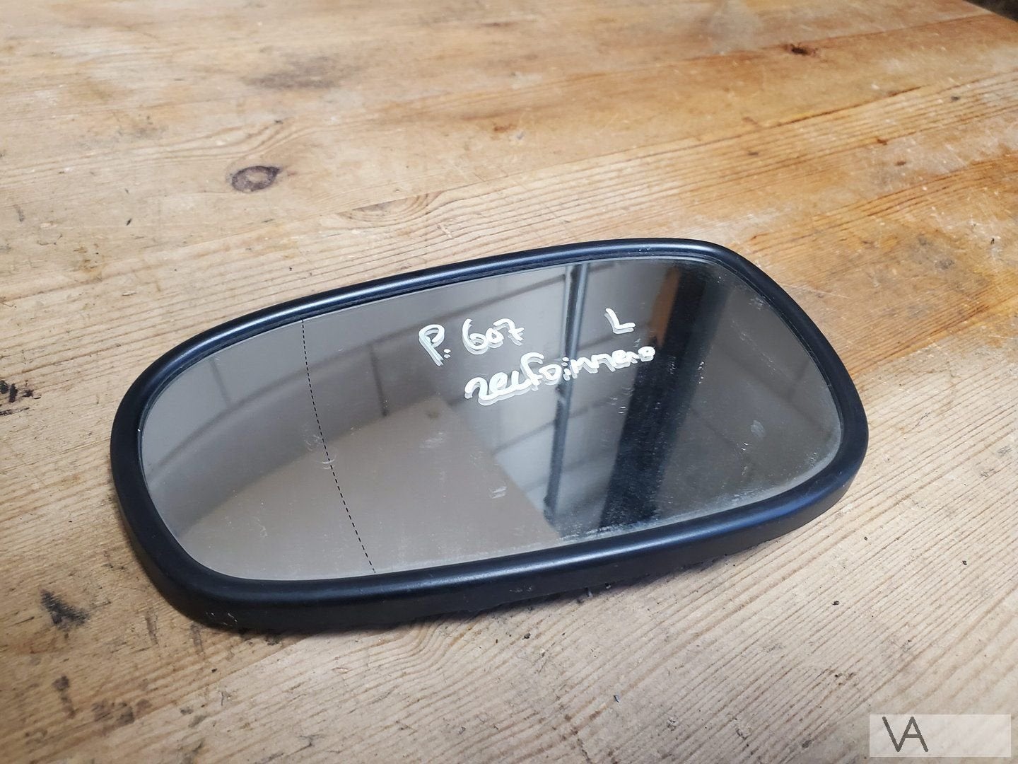 Peugeot 607 2000 -2009 spiegelglas buitenspiegel zelfdimmend, Auto-onderdelen, Gebruikt, -, -, Ophalen of Verzenden