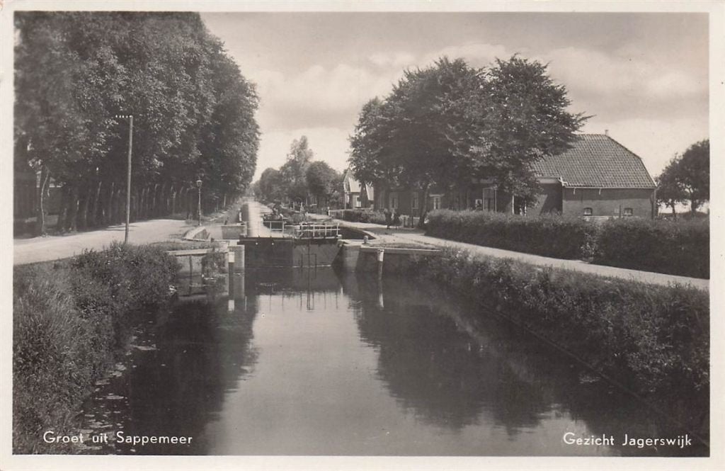 702-415-045 Gezicht Jagerswijk Sappemeer, Verzenden, Voor 1920, Groningen