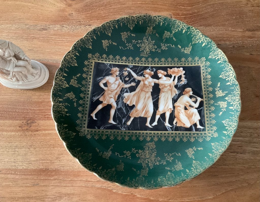 Bord Religie Griekse mythologie oordeel van Parijs, Antiek en Kunst, Ophalen of Verzenden