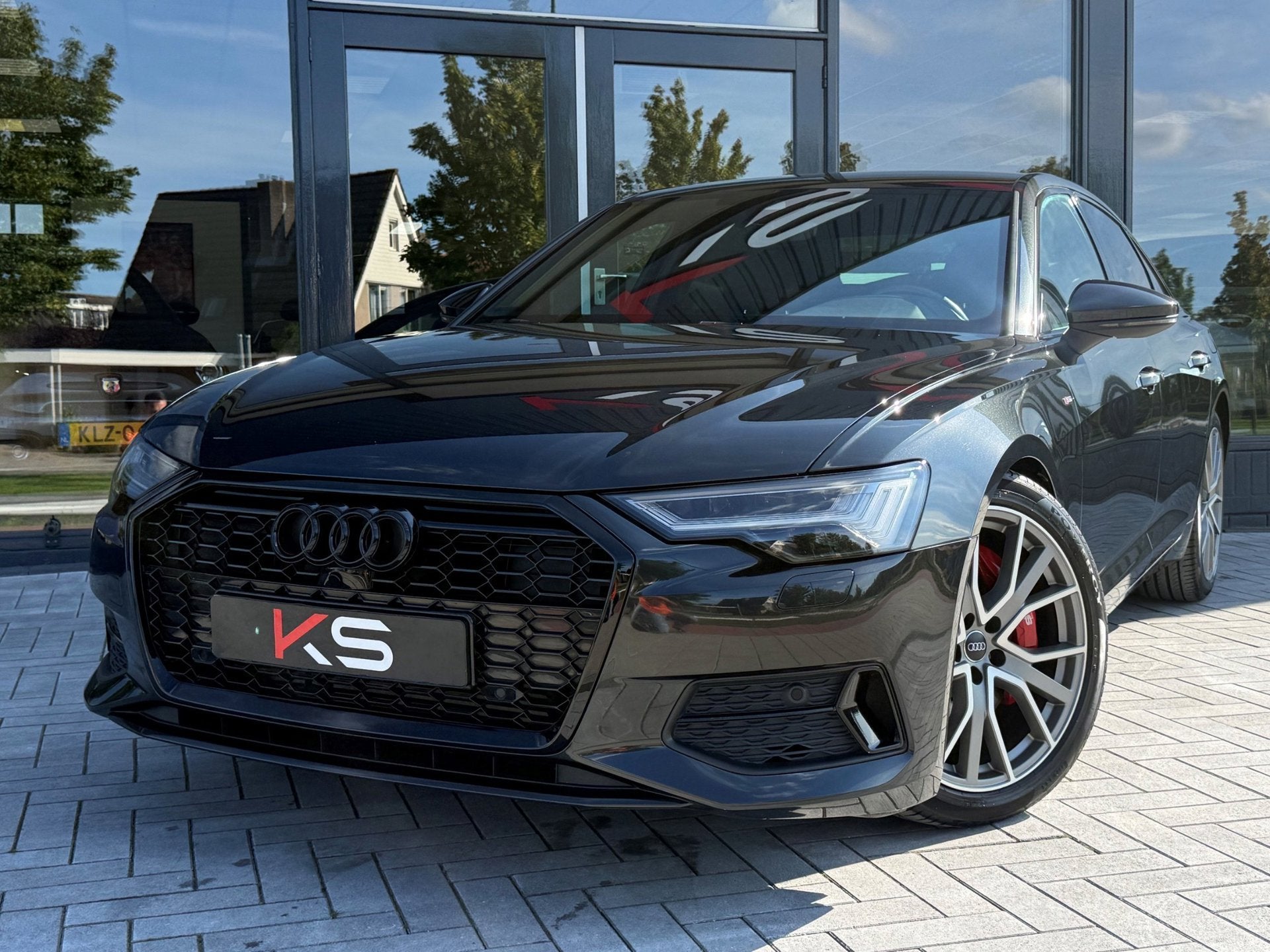 Audi A6 Limousine 50 TFSI e quattro S edition, Automaat, Dealer onderhouden, Gebruikt, Zwart