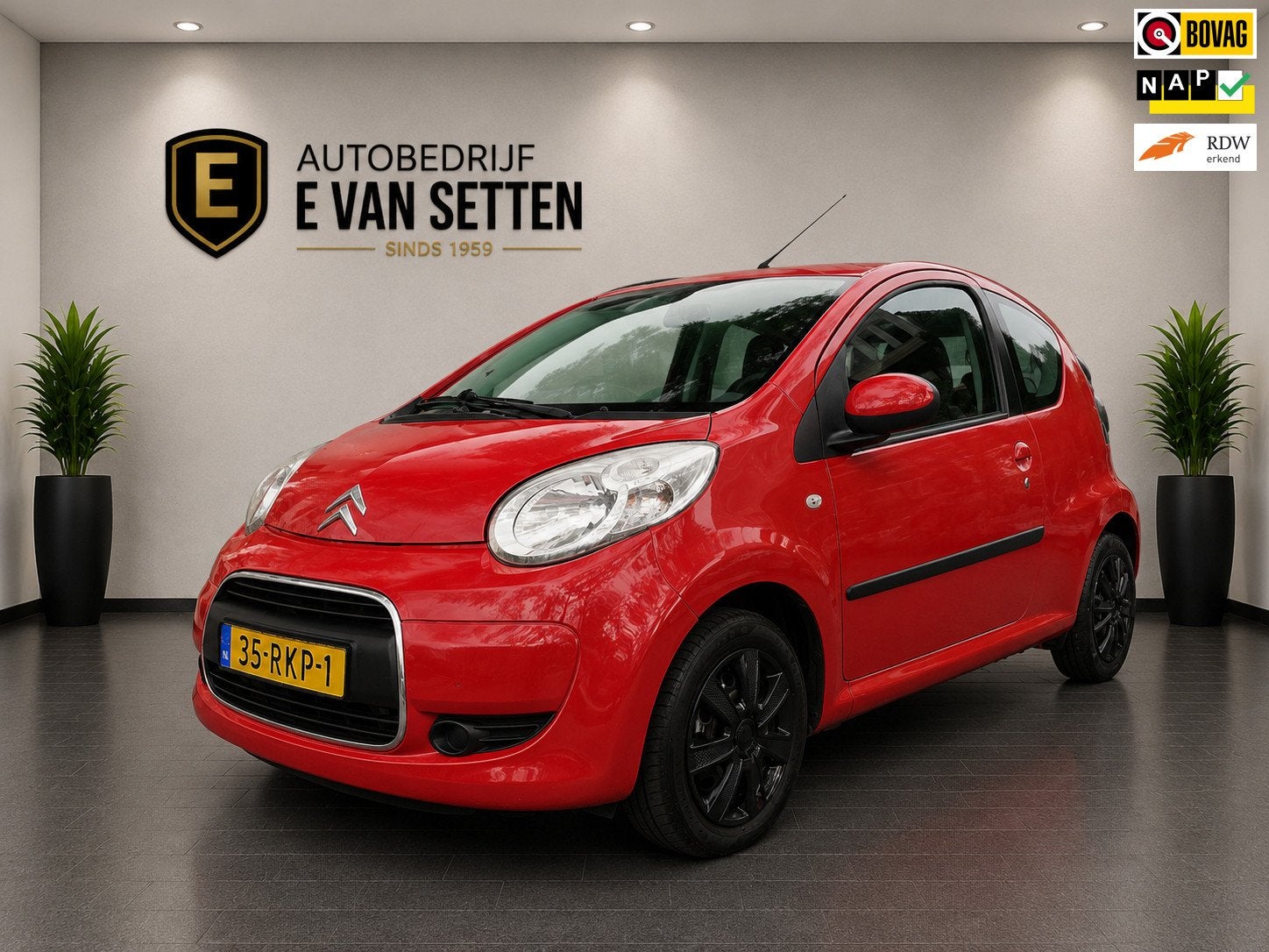 Citroen C1 1.0-12V Selection Airco, Auto's, Voorwielaandrijving, Euro 5, Stof, Gebruikt