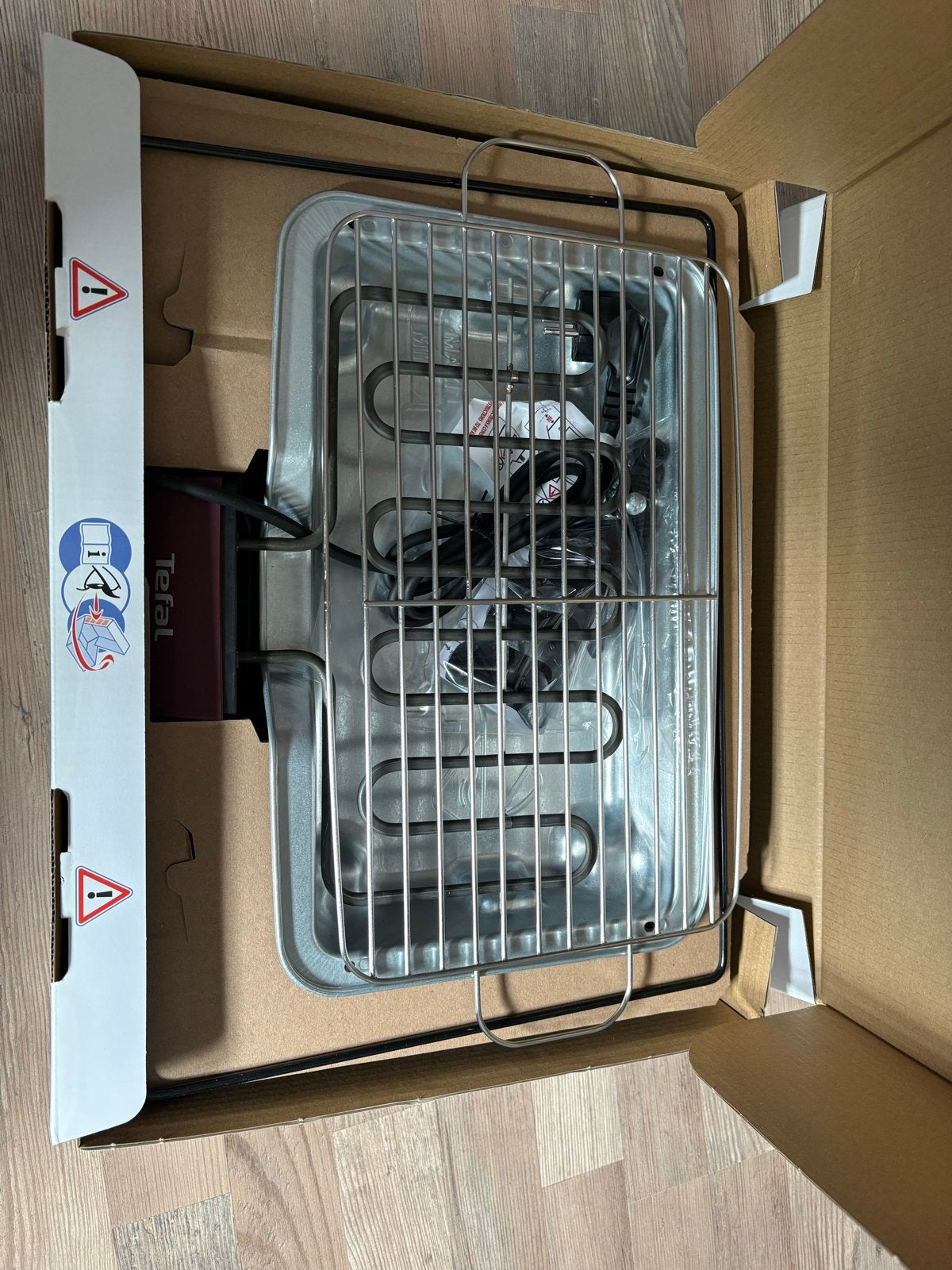 Tefal BG90F514 EasyGrill Adjust - Nieuw in doos, Ophalen of Verzenden, Nieuw, Tafelgrill