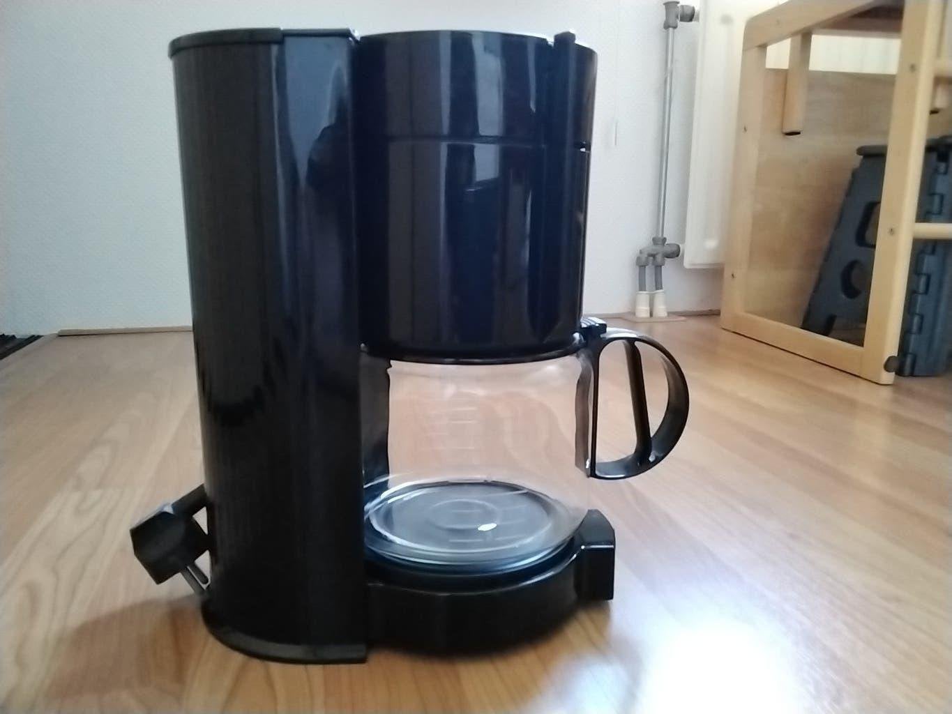 filter koffiezetapparaat zwart, Witgoed en Apparatuur, Koffiezetapparaten, Ophalen, Zo goed als nieuw, Koffiemachine