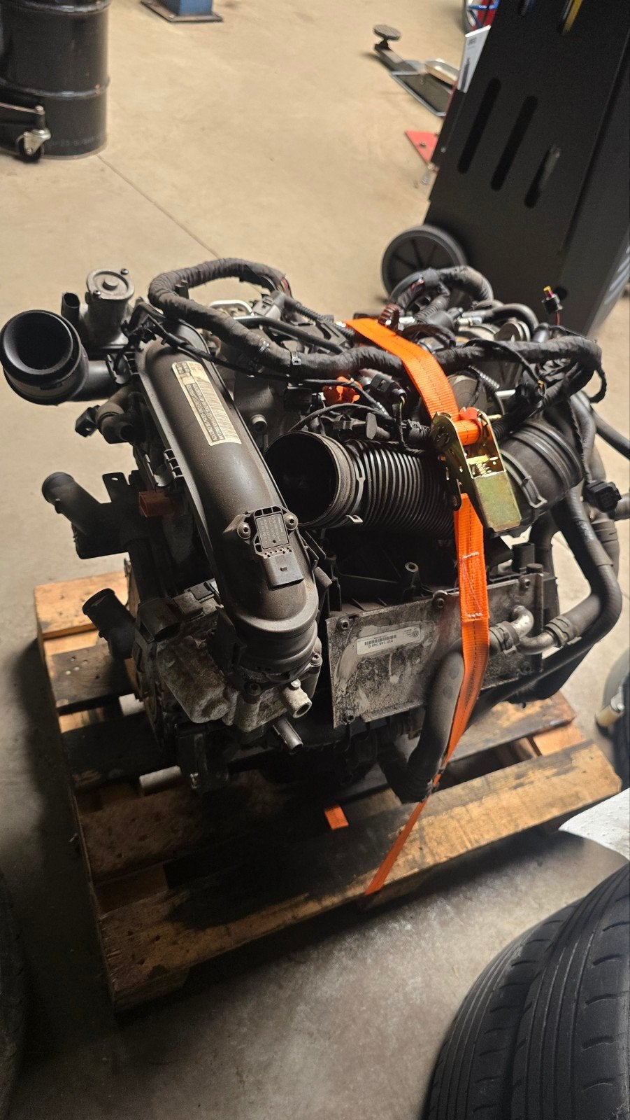 1.2 tsi CBZ VAG motor met drijfstanglager schade, Ophalen, Nieuw, Seat