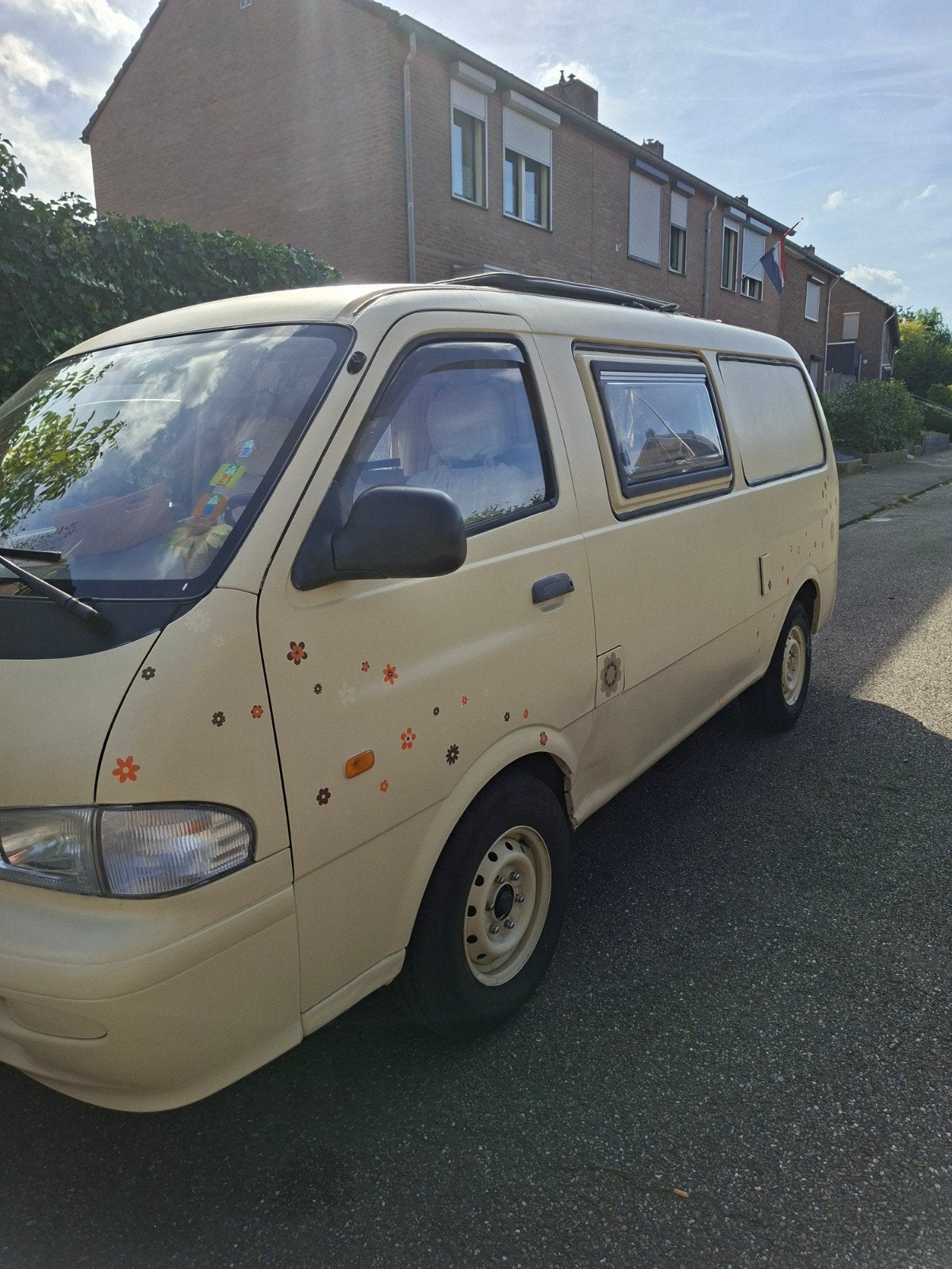 KIA  pregio camperbus, Auto's, Wit, Diesel, 93 pk, Particulier