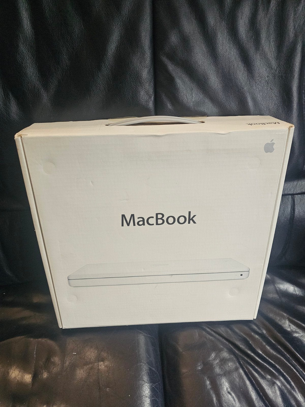 Vintage Apple MacBook (wit) in originele doos, Computers en Software, Ophalen, Gebruikt, Minder dan 4 GB, Qwerty
