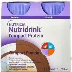 Nutridrink Compact Protein Verfrissende Kokos 12 Fles 125ML, Ophalen of Verzenden, Nieuw, Poeder of Drank