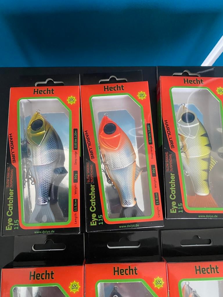 NIEUW Doiyo Eye Catcher Glidebaits 11,5cm 30gr (6 soorten), D, Overige typen, Nieuw, Ophalen of Verzenden