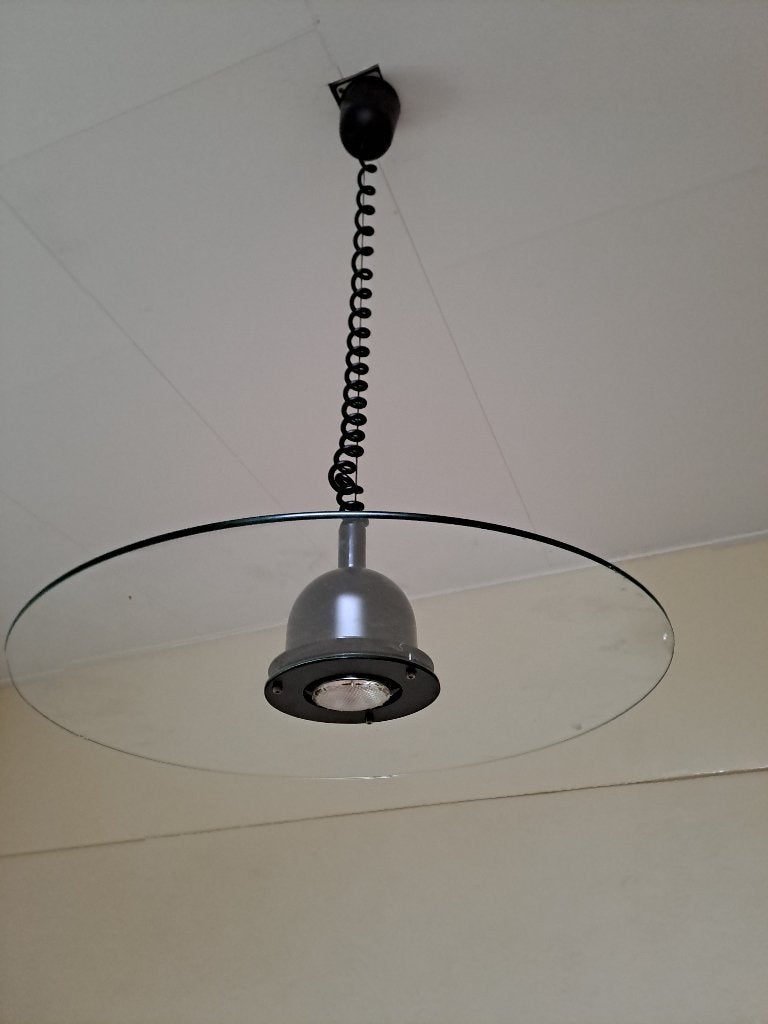 Glaslamp met trekveer, Ophalen, Nieuw, Glas