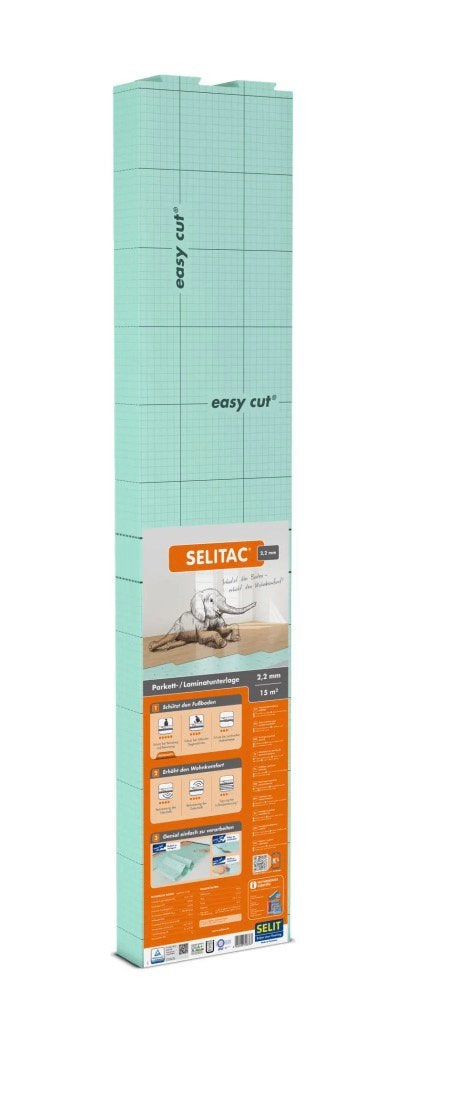 Contactgeluidisolatie voor parket- en laminaatvloeren, 50 tot 150 cm, Zo goed als nieuw, 10 m² of meer, 10 tot 30 cm