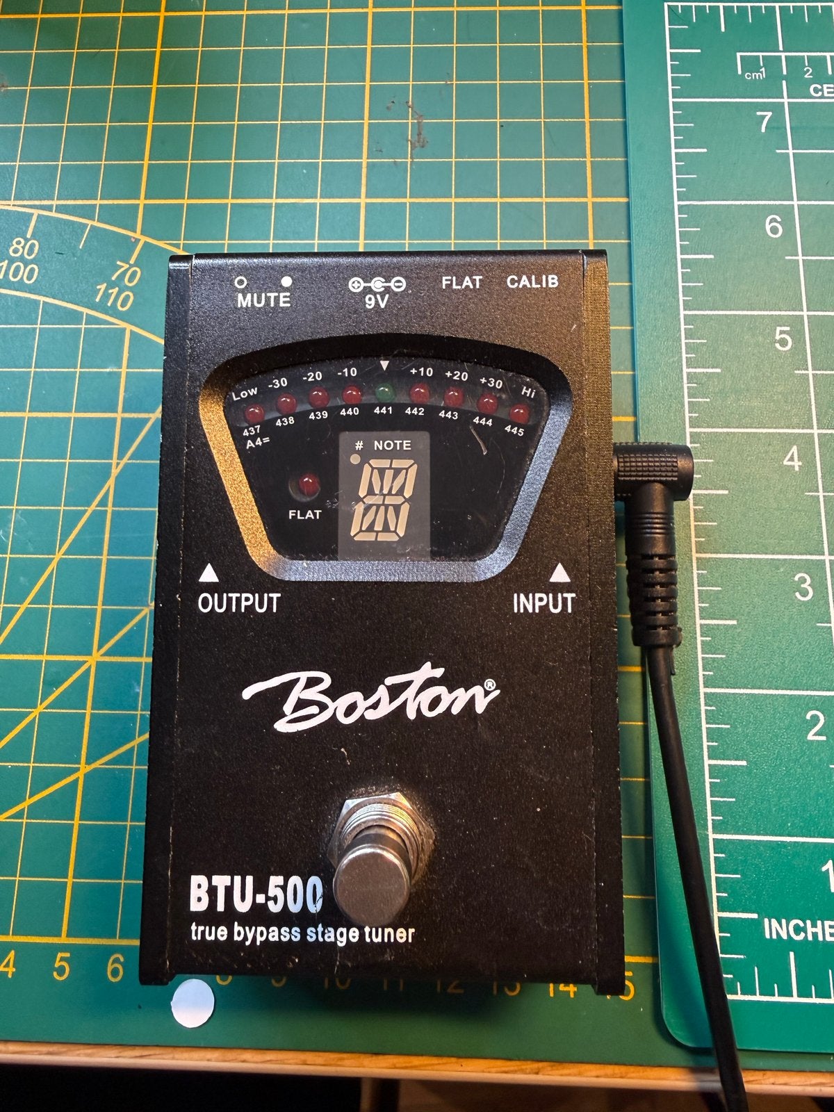 Boston BTU-500 True Bypass Stage Tuner, Ophalen, Gebruikt, Overige typen
