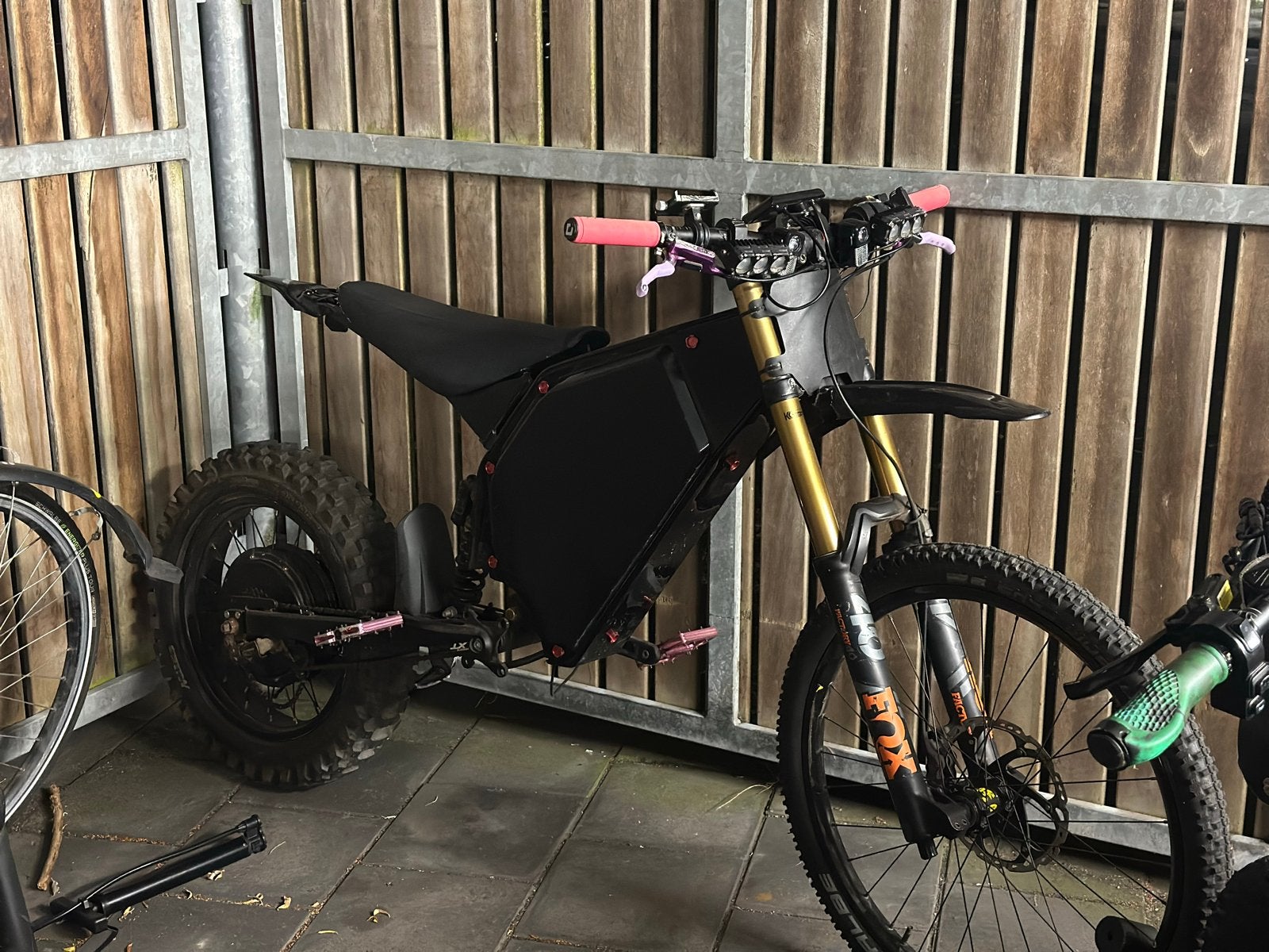 Custom E-bike 3000W met 60V 20Ah accu en Rock Shox, Ophalen of Verzenden, Gebruikt, Overige merken
