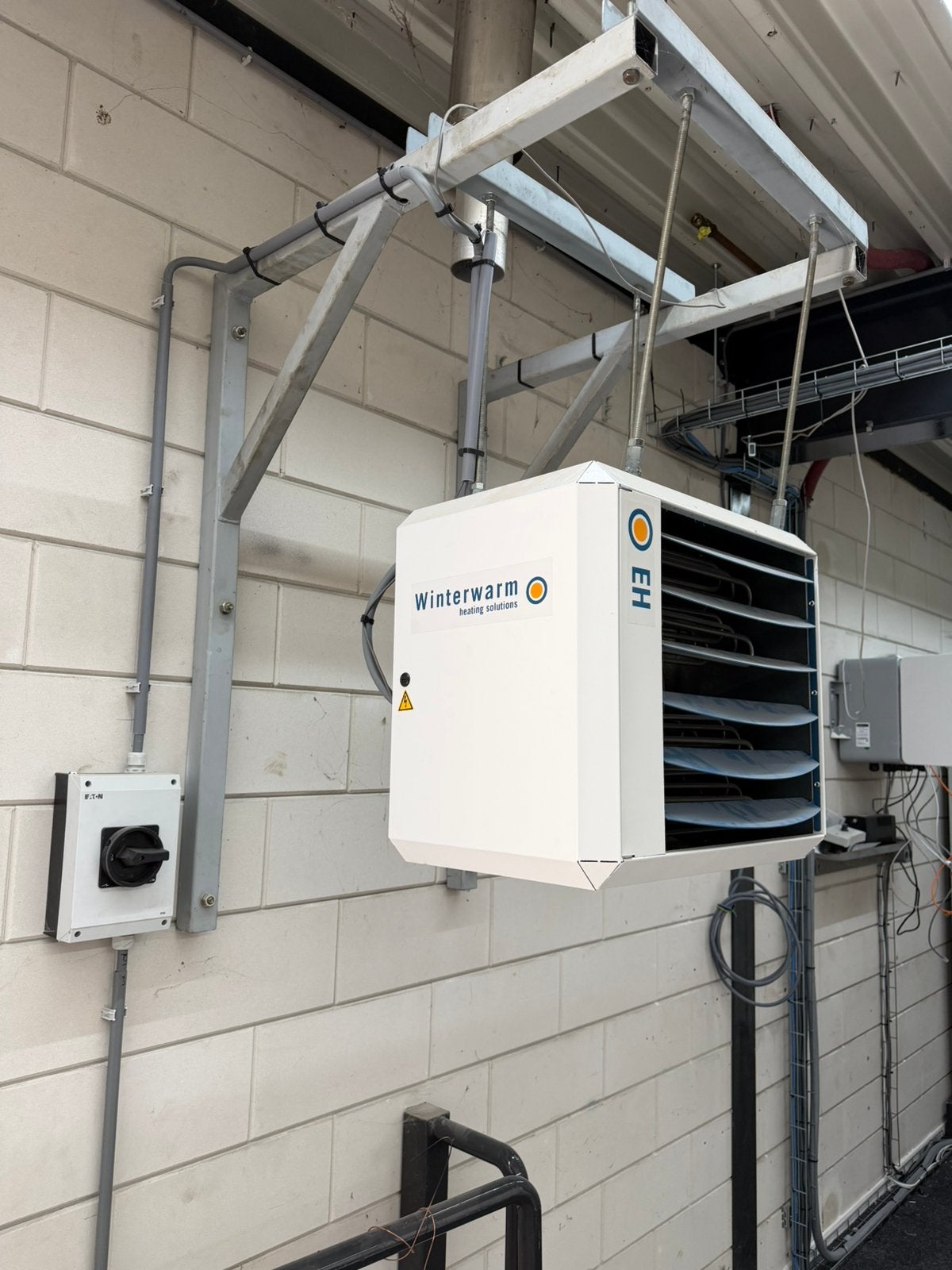 Winterwarm EH 25 elektrische luchtverwarmer 25KW, Ophalen, 30 tot 80 cm, Kachel, Minder dan 60 cm