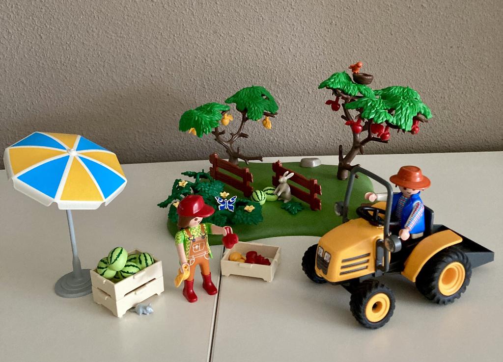 Playmobil - 6870 - Boomgaard, Ophalen, Zo goed als nieuw, Complete set