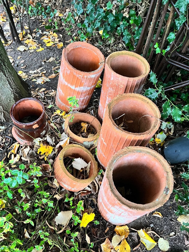 4x Kannebuis schoorsteen, Ophalen, Zo goed als nieuw