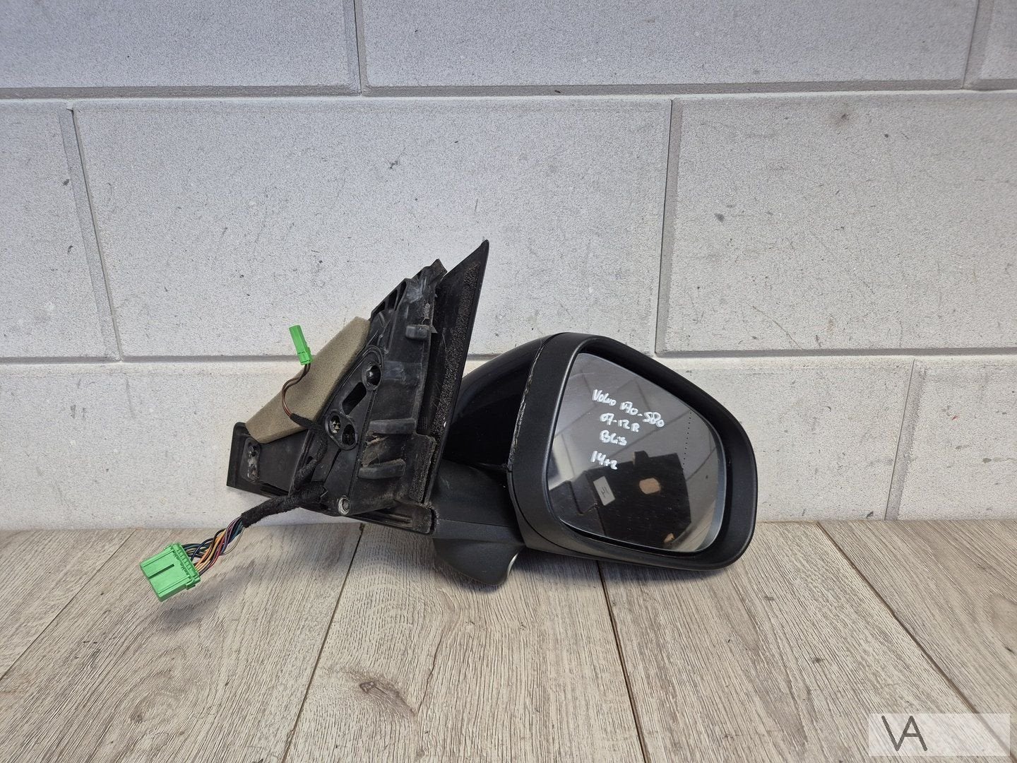 Volvo V70 en S80 2006 - 2012 spiegel rechts BLIS CAMERA €200, Gebruikt, -, -, Ophalen of Verzenden