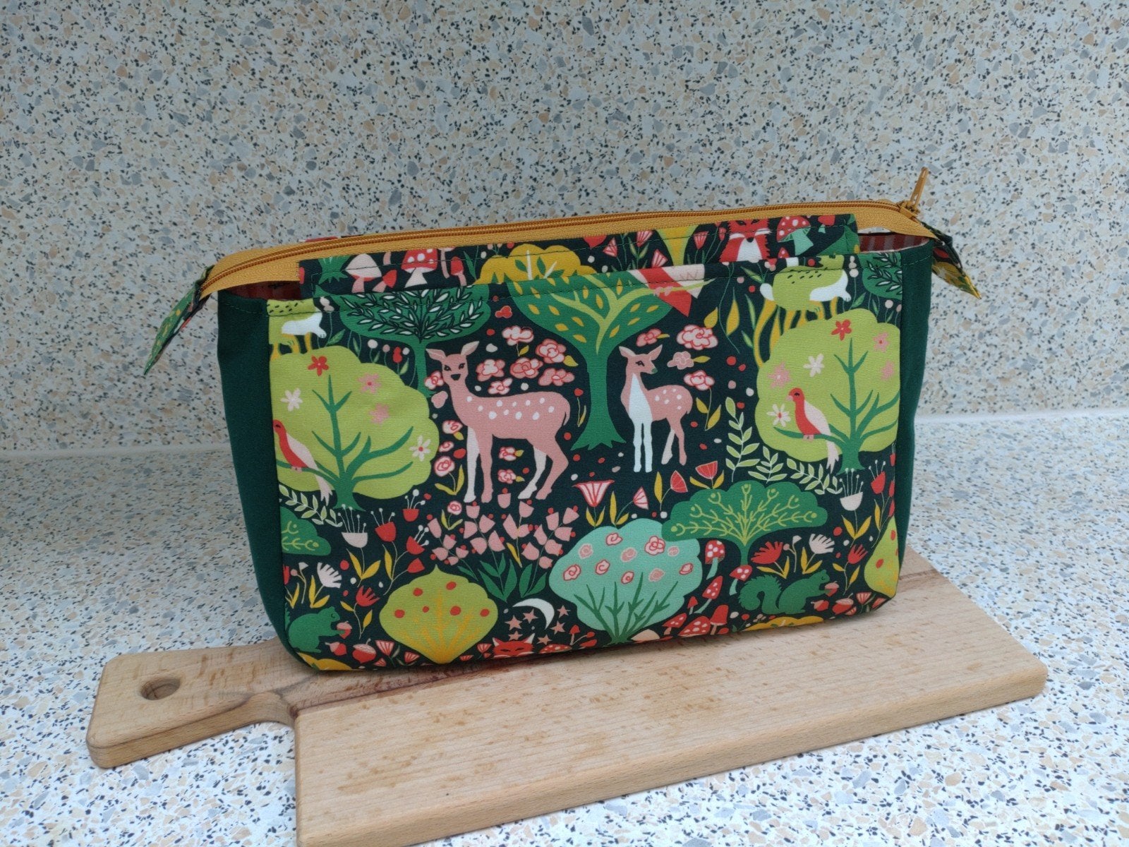 Project bag Handwerk tas Toilettas, Ophalen of Verzenden, Nieuw, Groen