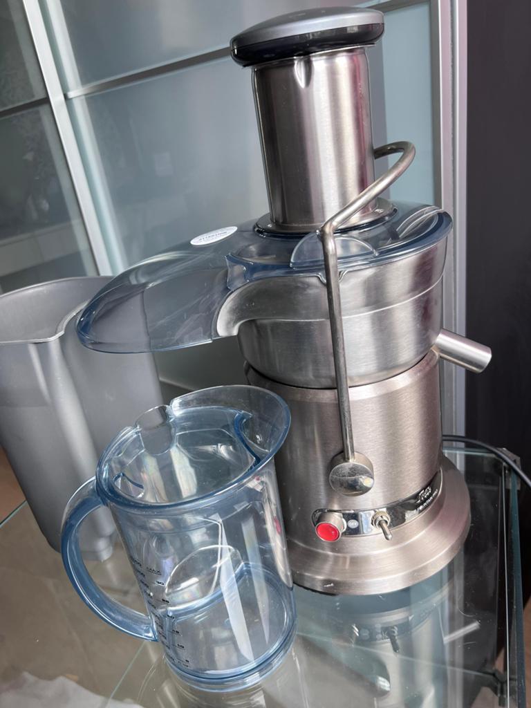 Juice fountain pro, staal, merk Solis, Ophalen, Gebruikt