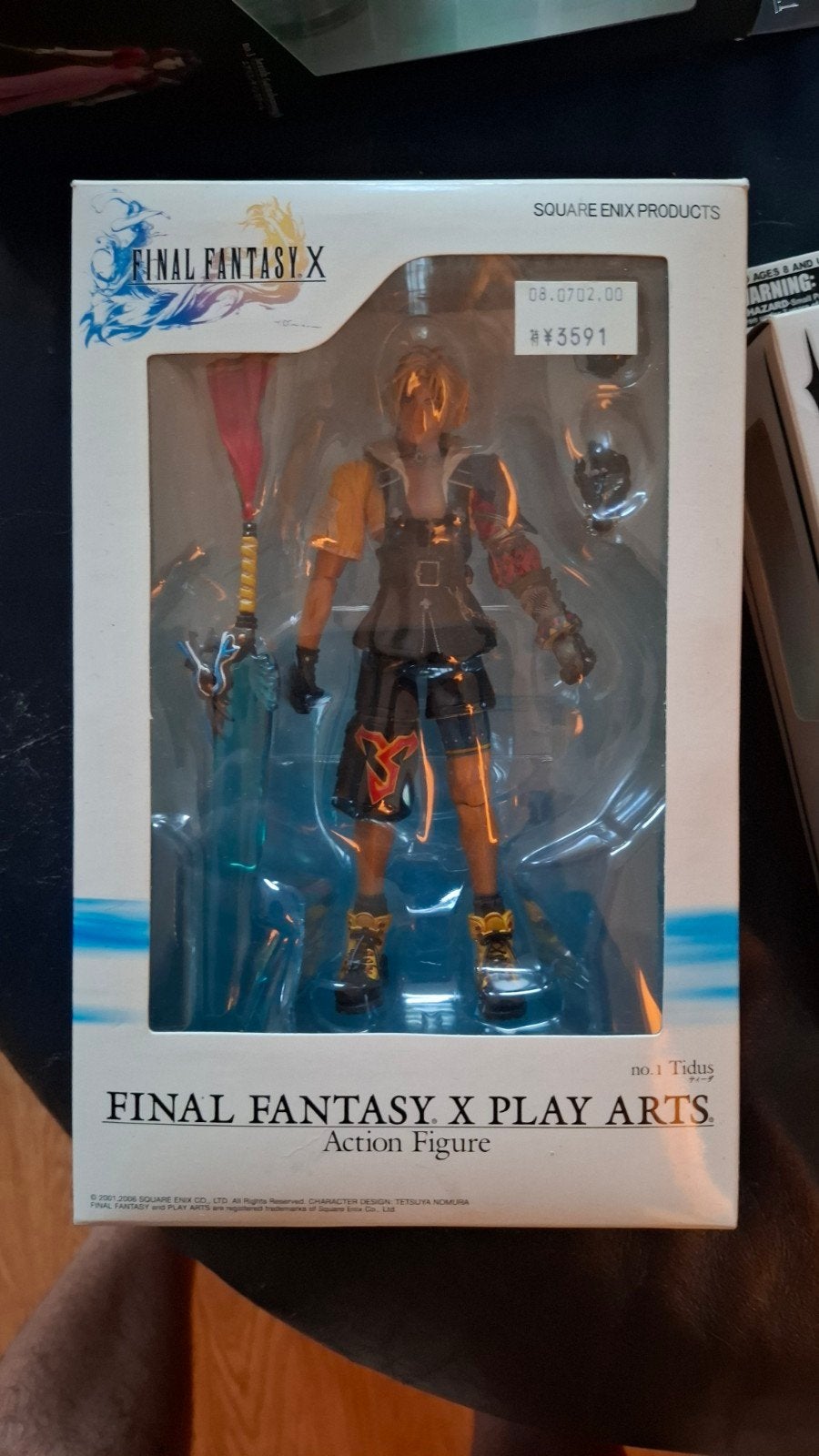 Final Fantasy X Tidus Actiefiguur - Play Arts Kai, Ophalen of Verzenden, Zo goed als nieuw, Role Playing Game (Rpg)