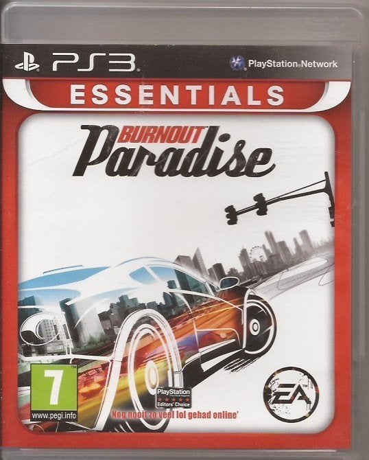 Play station 3 spel Burnout Paradise, 1 speler, Racen en Vliegen, Ophalen of Verzenden, Zo goed als nieuw